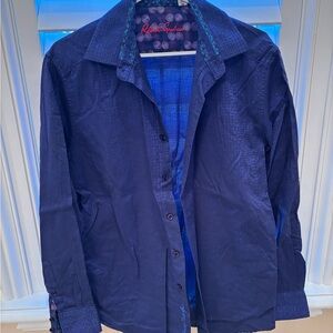 Robert Graham Deep Blue Men’s shirt